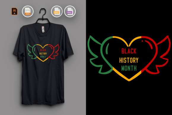 Black History Month T-shirt Design Vol.7: A Professional Asset
