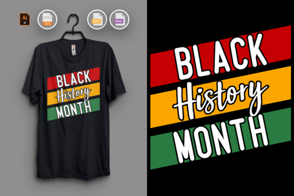 Black History Month T-shirt Design Vol11: A Creative Asset