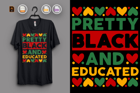 Black History Month T-shirt Design Vol16: A Creative Asset