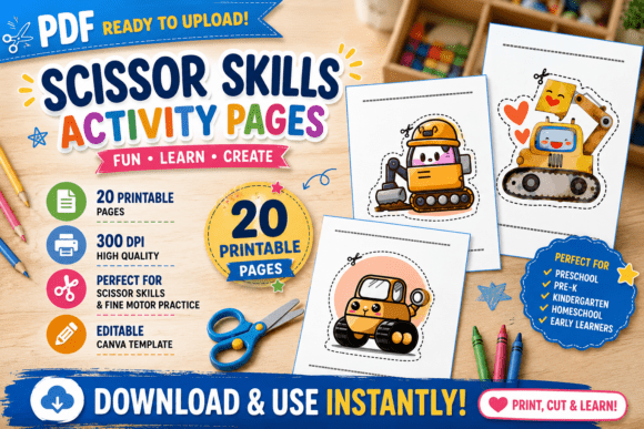 Construction Machine Scissor Skills: A Design-Driven Activity Resource