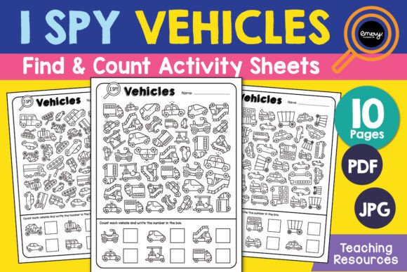I Spy Vehicles: Creative Design for Engagement