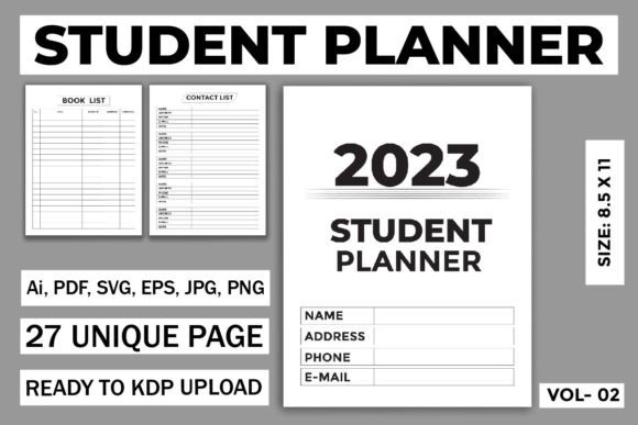 Master Your Schedule with Student Planner Unique Templates 2023