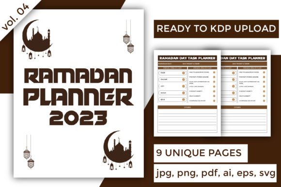Ramadan Planner 2023: 9 Templates for Visual & Productive Success